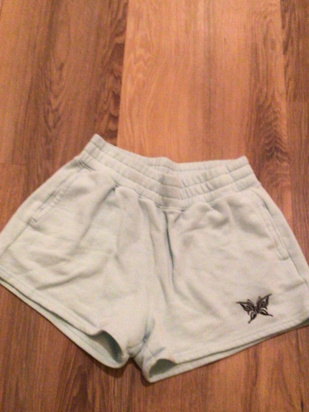 Hollister Light Mint Athletic Lounge Shorts